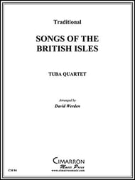 SONGS OF THE BRITISH ISLES 2 Euphonium 2 Tuba QUARTET P.O.D. cover Thumbnail